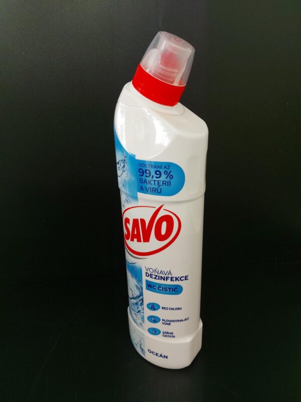 Savo na WC 750 ml bez chlóru oceán