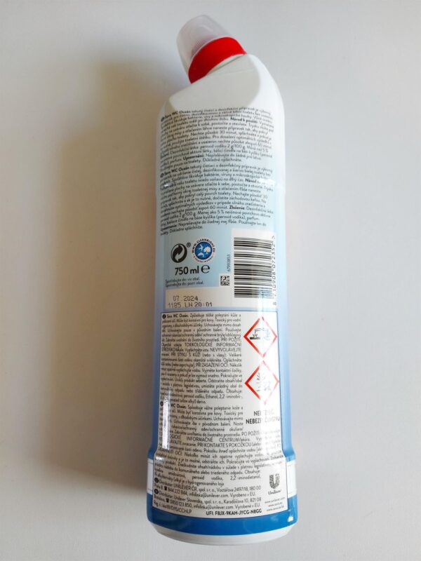 Savo na WC 750 ml bez chlóru oceán - Image 2